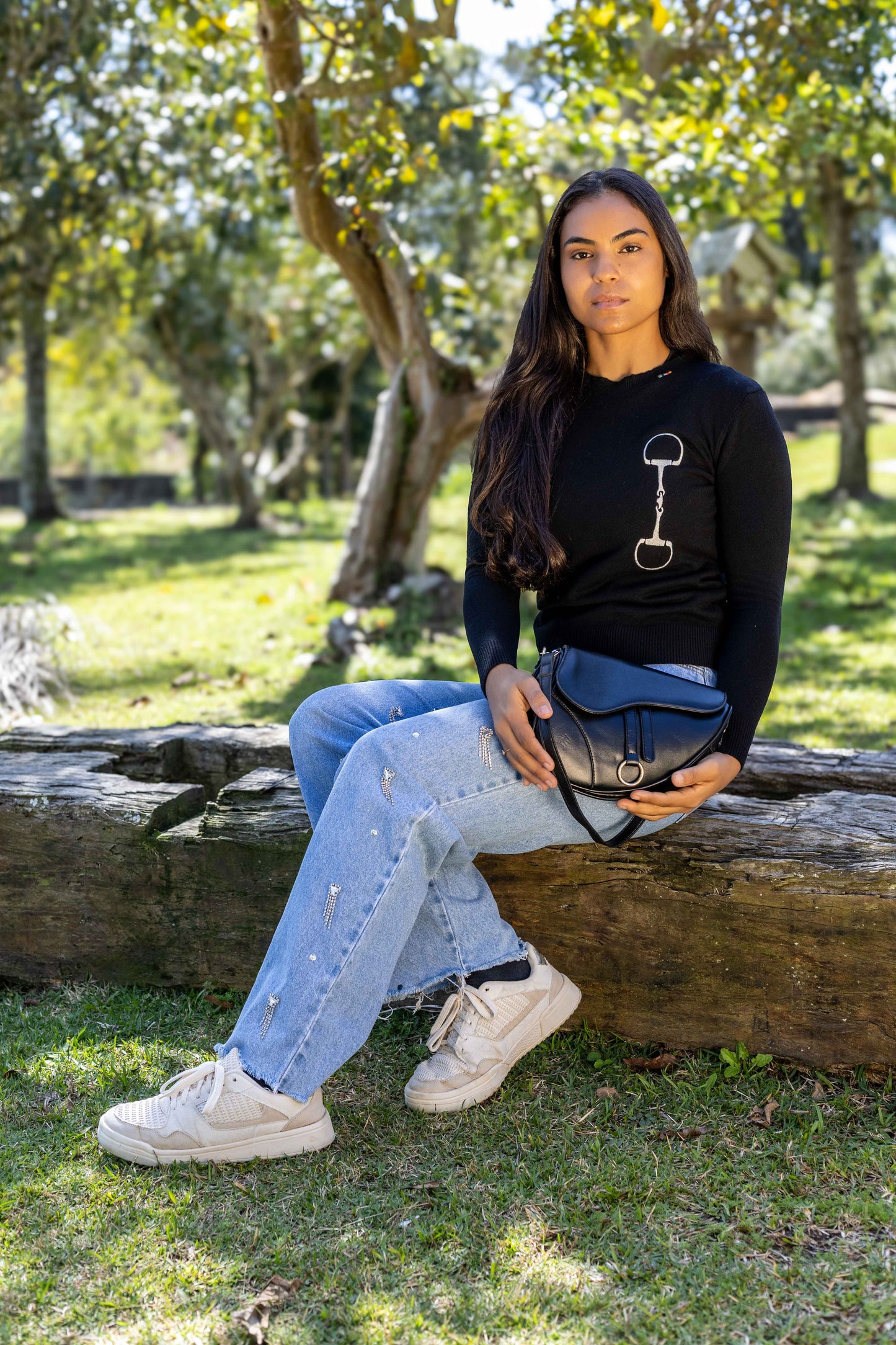 Pullover Careca HPH Dourada by Bell Tonello - Preto