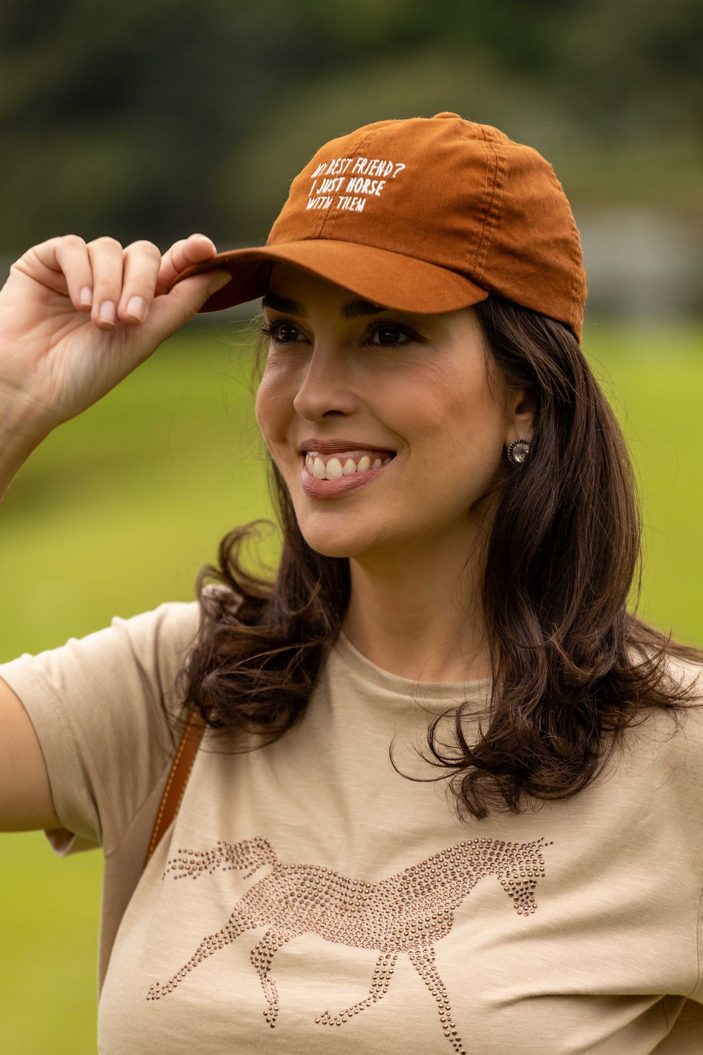 Boné My best friend? I just horse with them