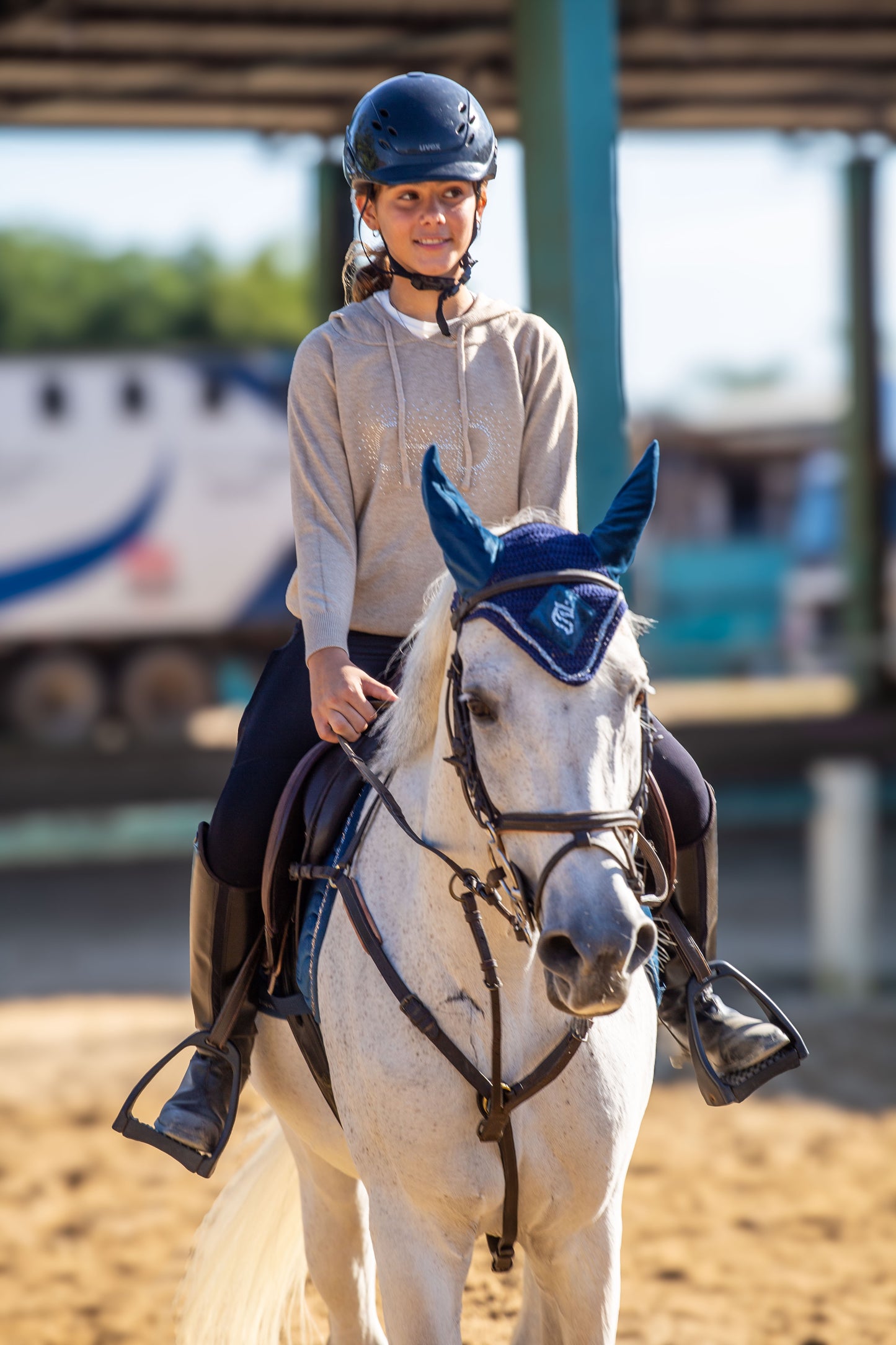 Pullover com Capuz - Bridão Salpicado