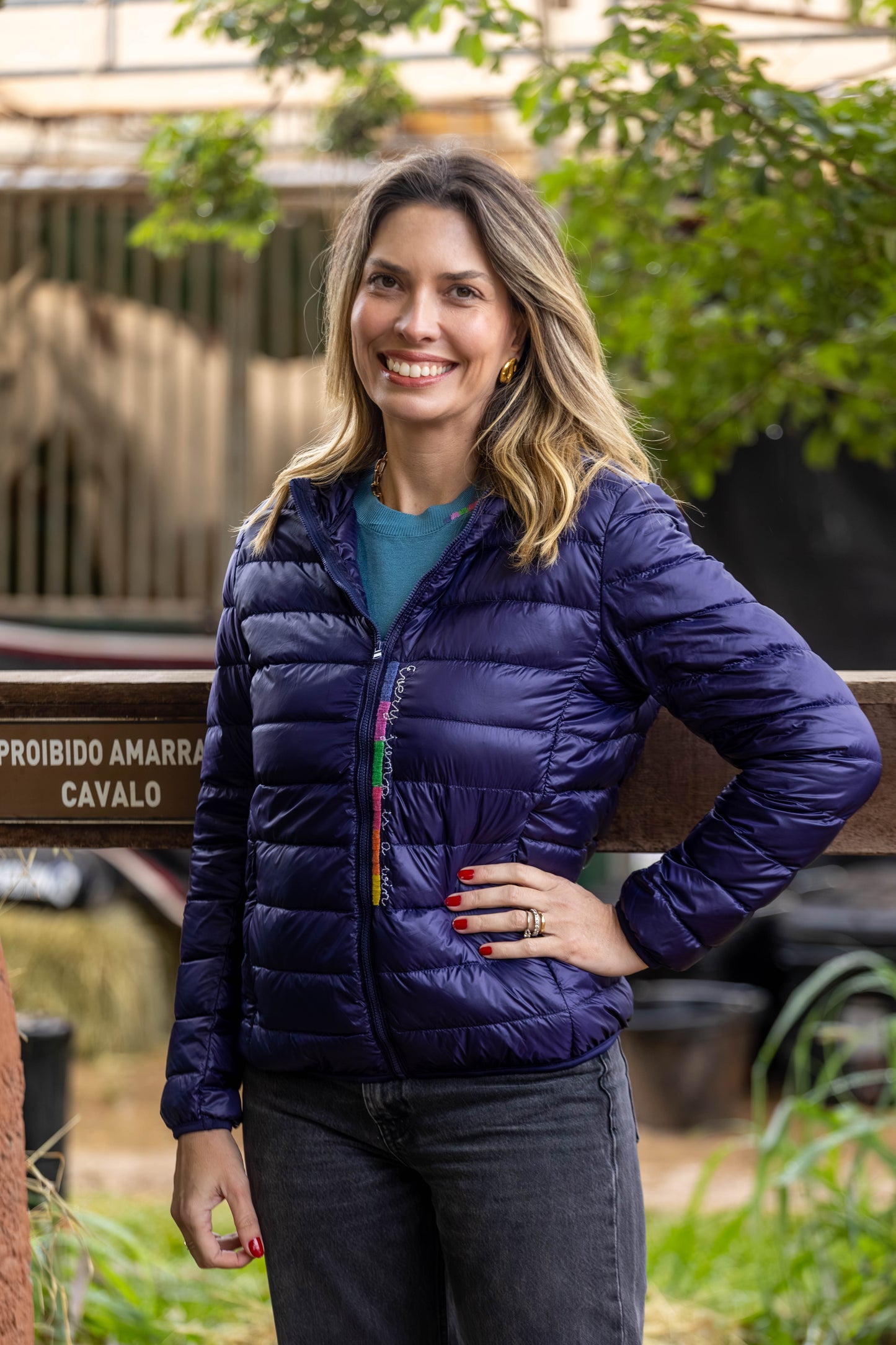 Jaqueta Nylon every jump