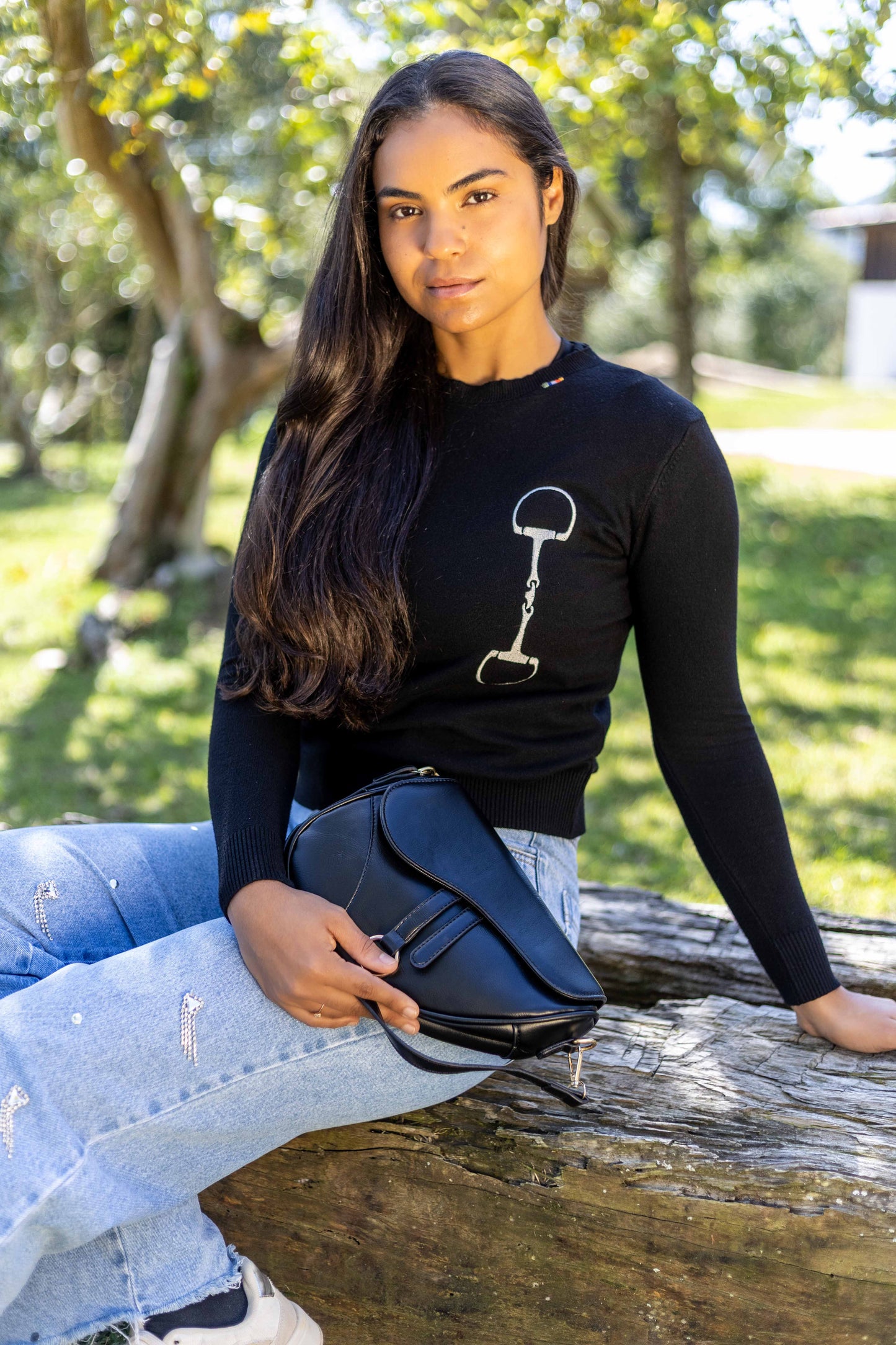 Pullover Careca HPH Dourada by Bell Tonello - Preto