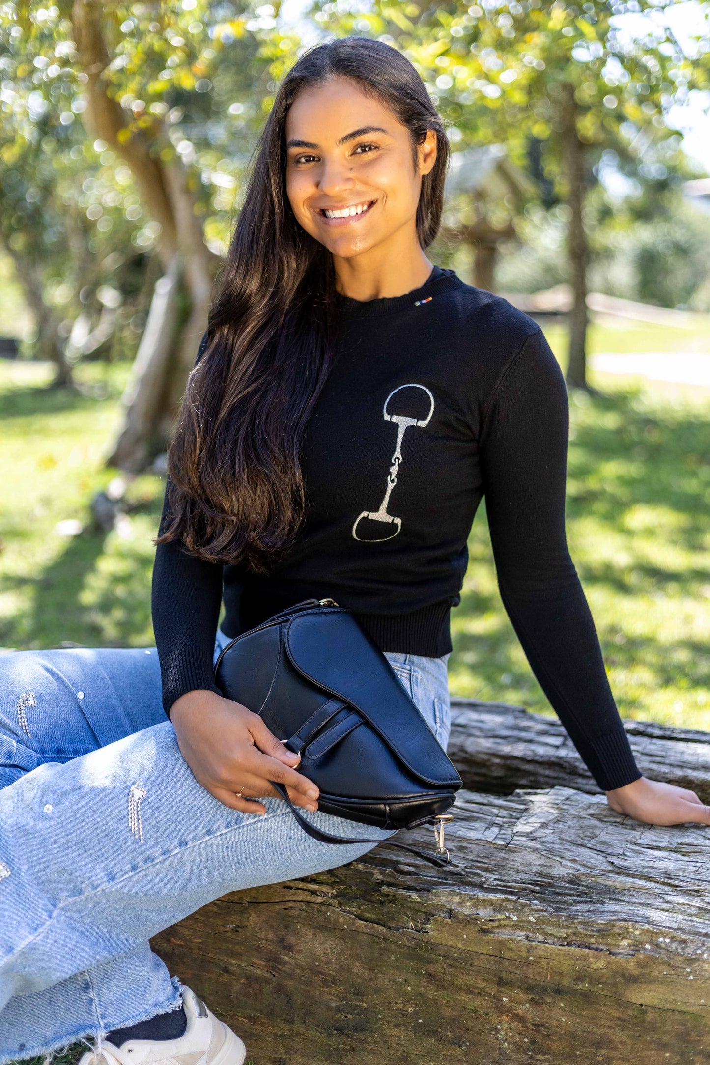 Pullover Careca HPH Dourada by Bell Tonello - Preto